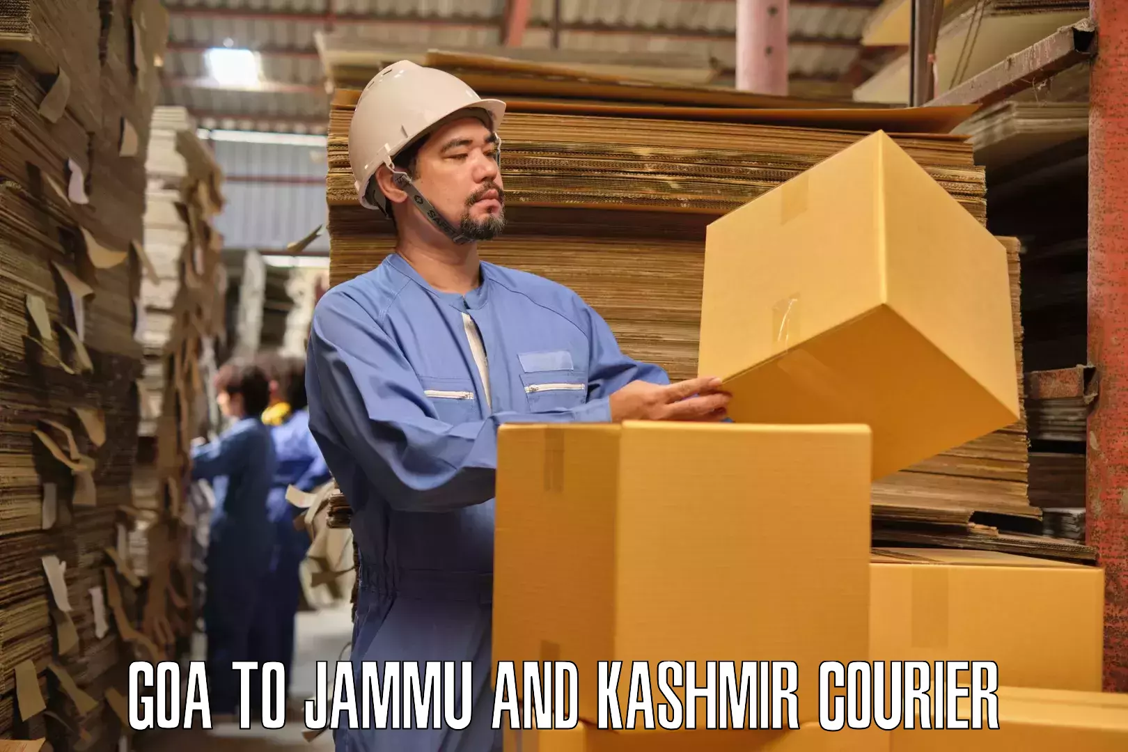 Efficient relocation services Goa to Jammu and Kashmir