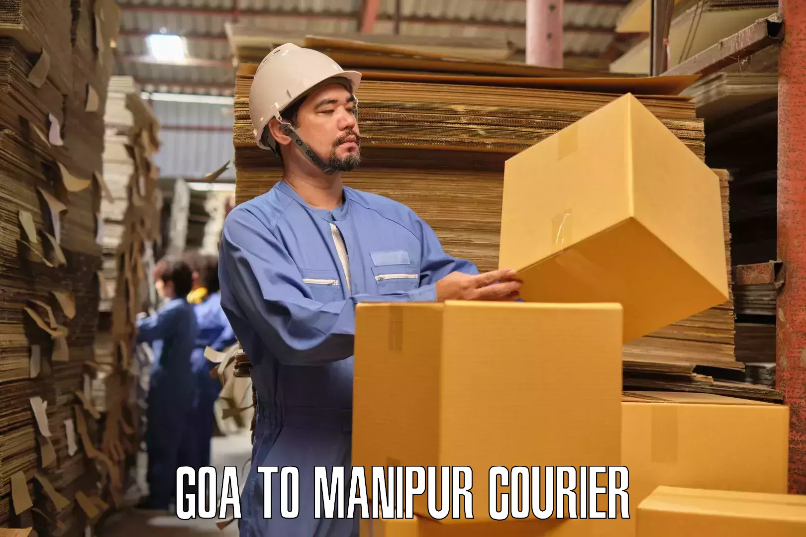 Furniture transport and logistics Goa to Churachandpur