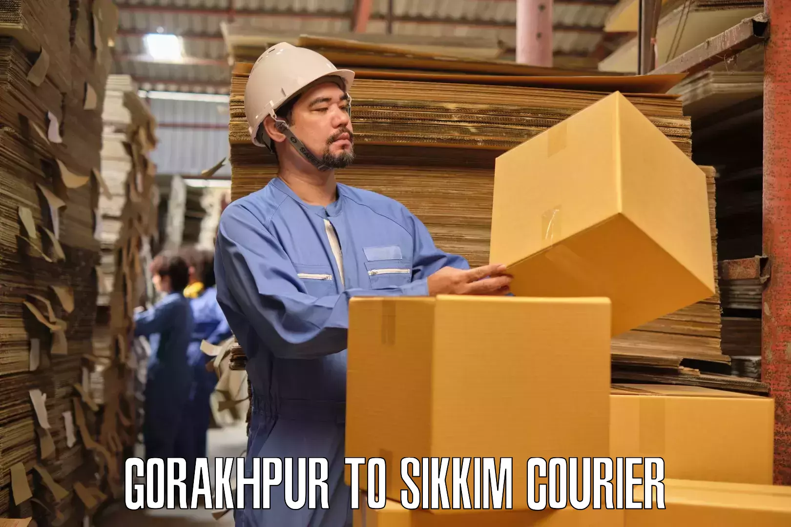 Affordable relocation services Gorakhpur to West Sikkim