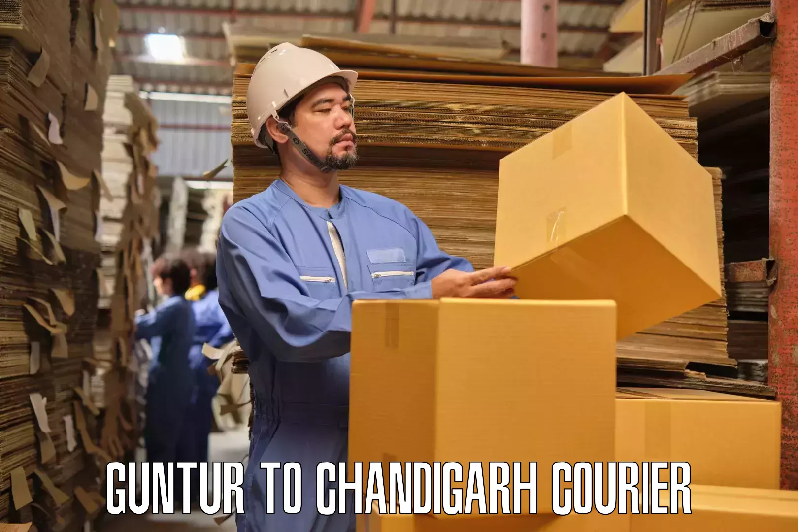 Furniture transport experts in Guntur to Chandigarh