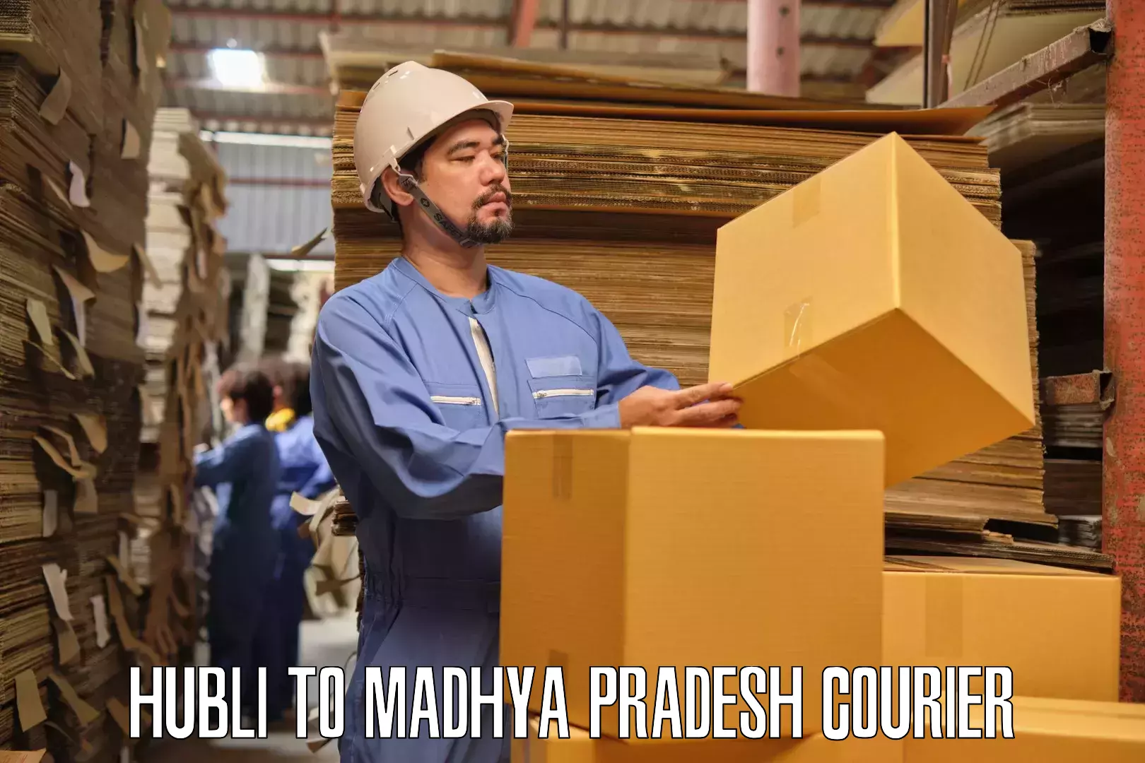Affordable relocation solutions Hubli to Madhya Pradesh
