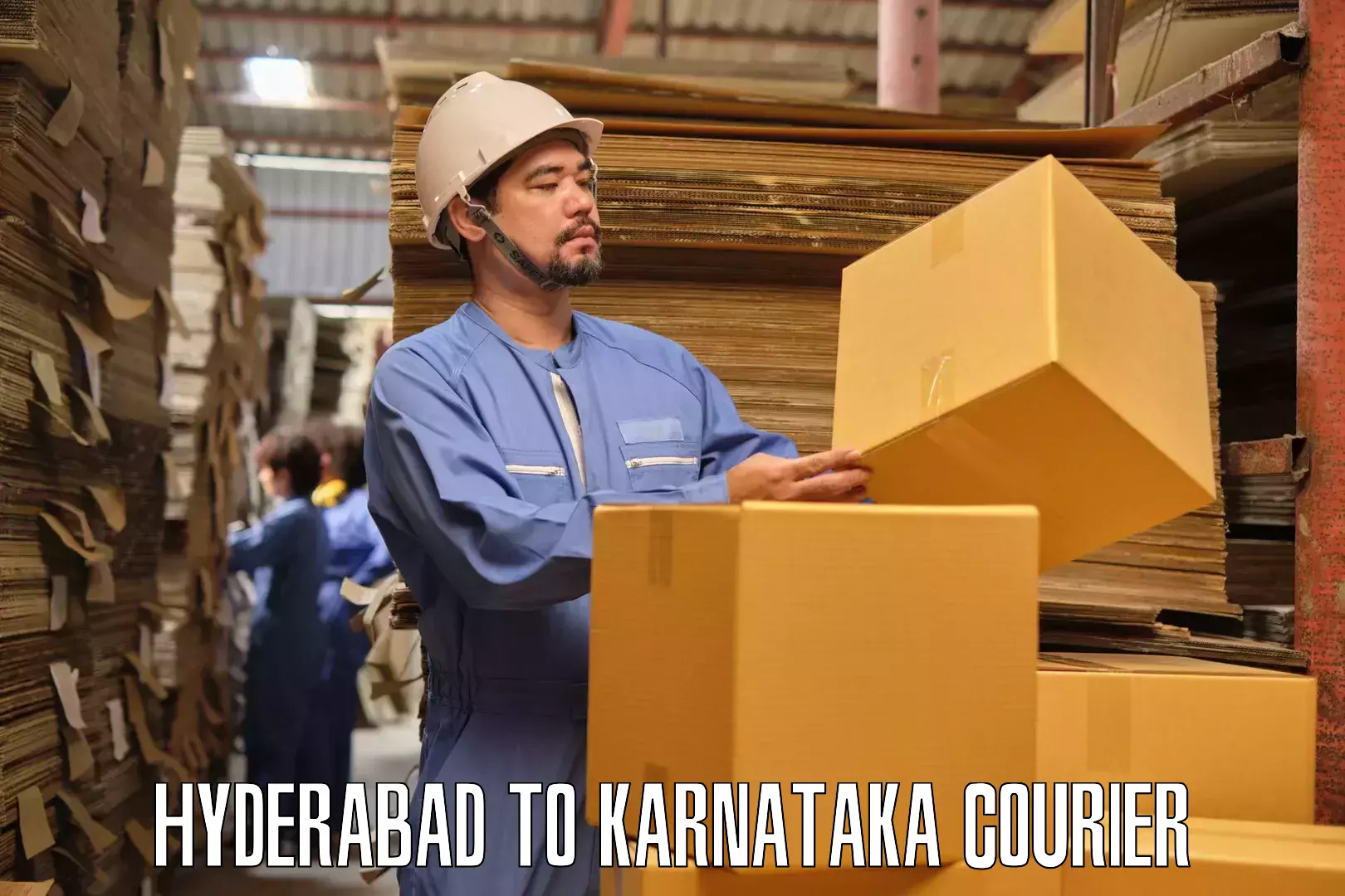 Skilled furniture transporters Hyderabad to Koppa