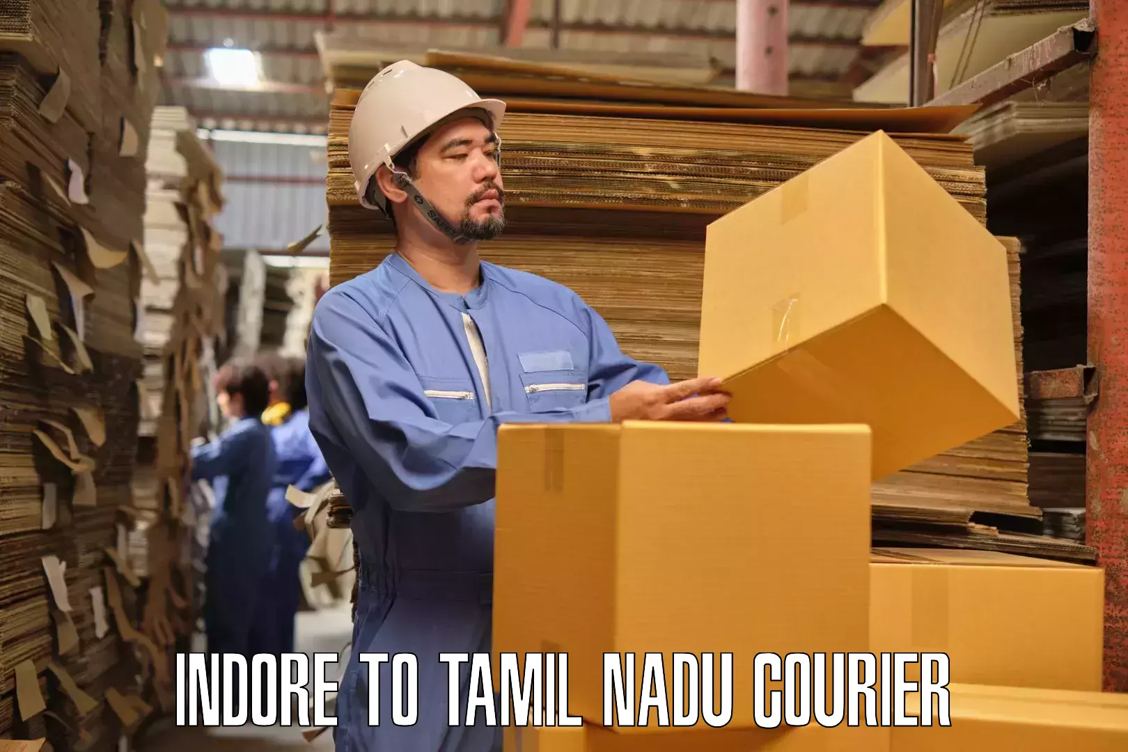 Safe home goods transport Indore to Chennai Port