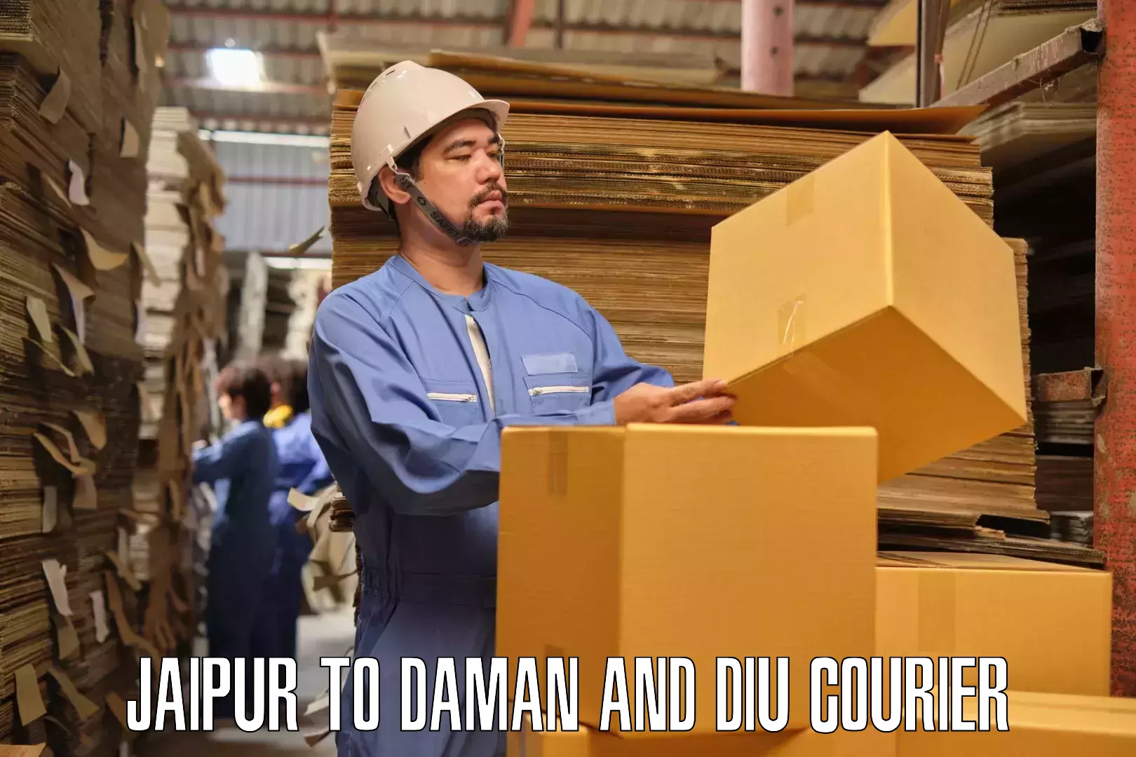 Home goods moving in Jaipur to Daman and Diu