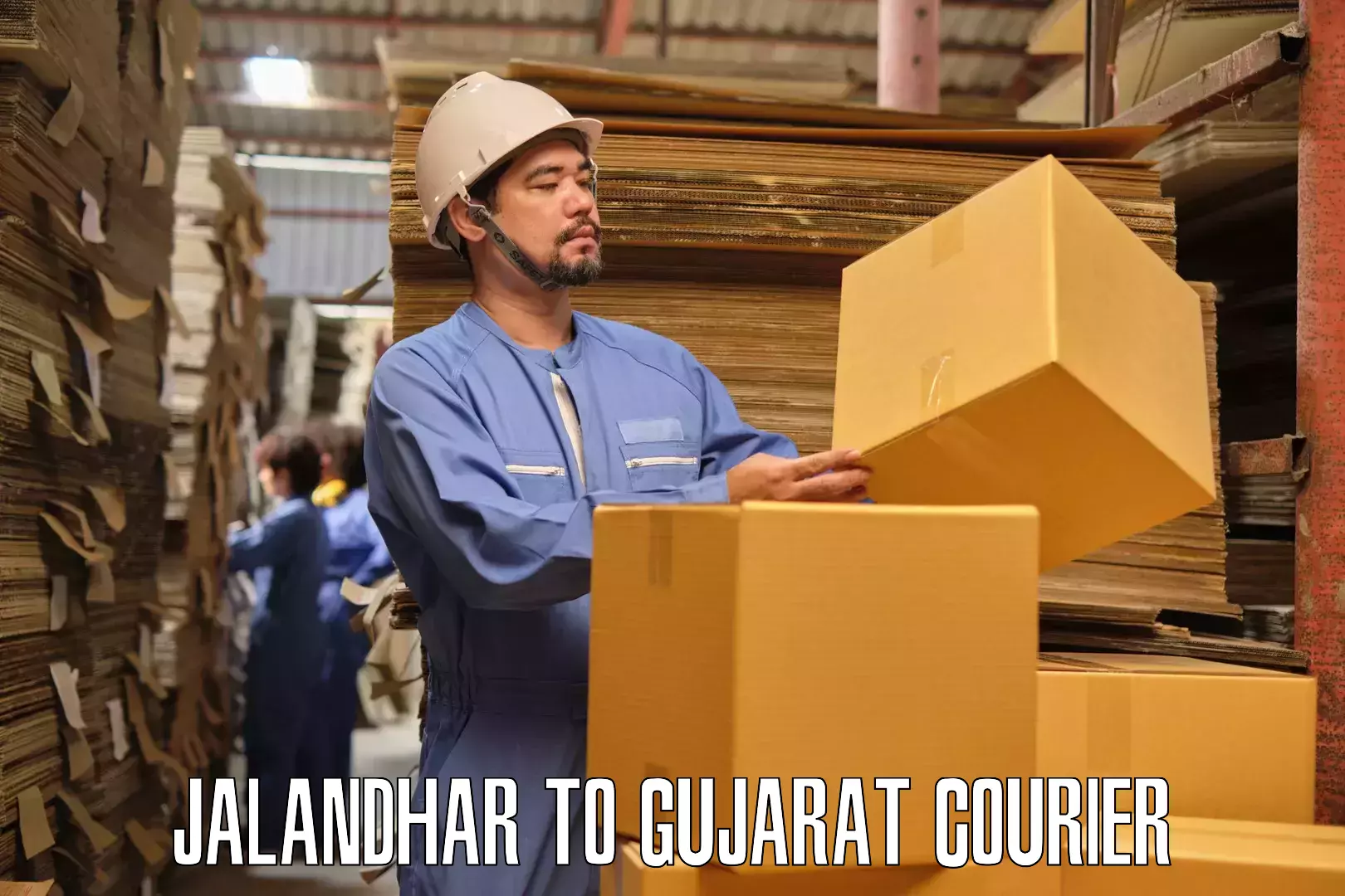 Furniture moving solutions Jalandhar to Gujarat