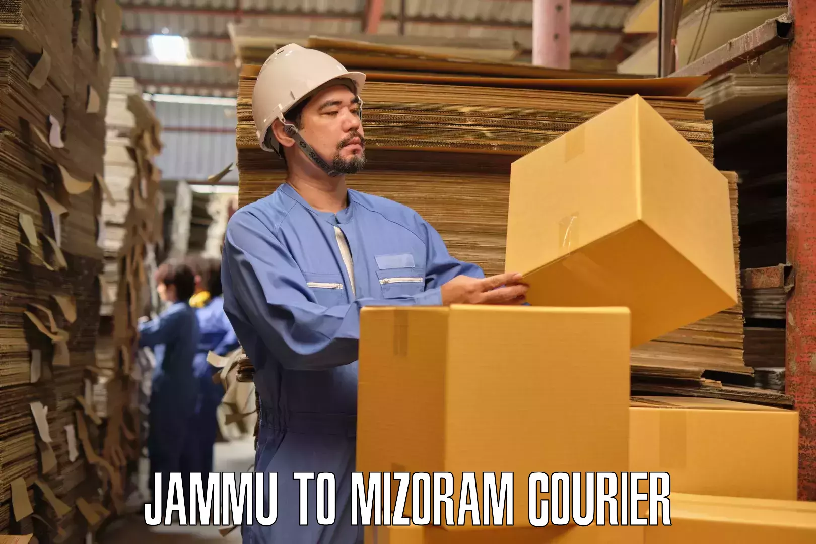 Trusted furniture movers in Jammu to Aizawl