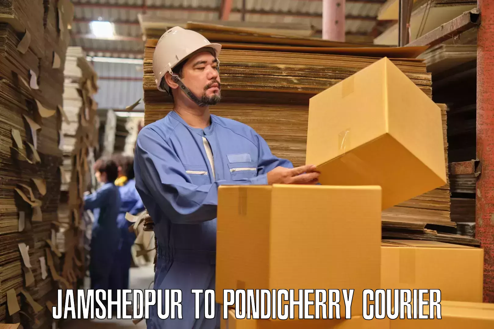 Home goods moving company Jamshedpur to Pondicherry University