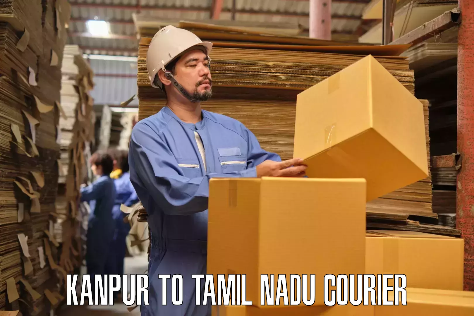 Professional household moving in Kanpur to Madurai Kamraj University