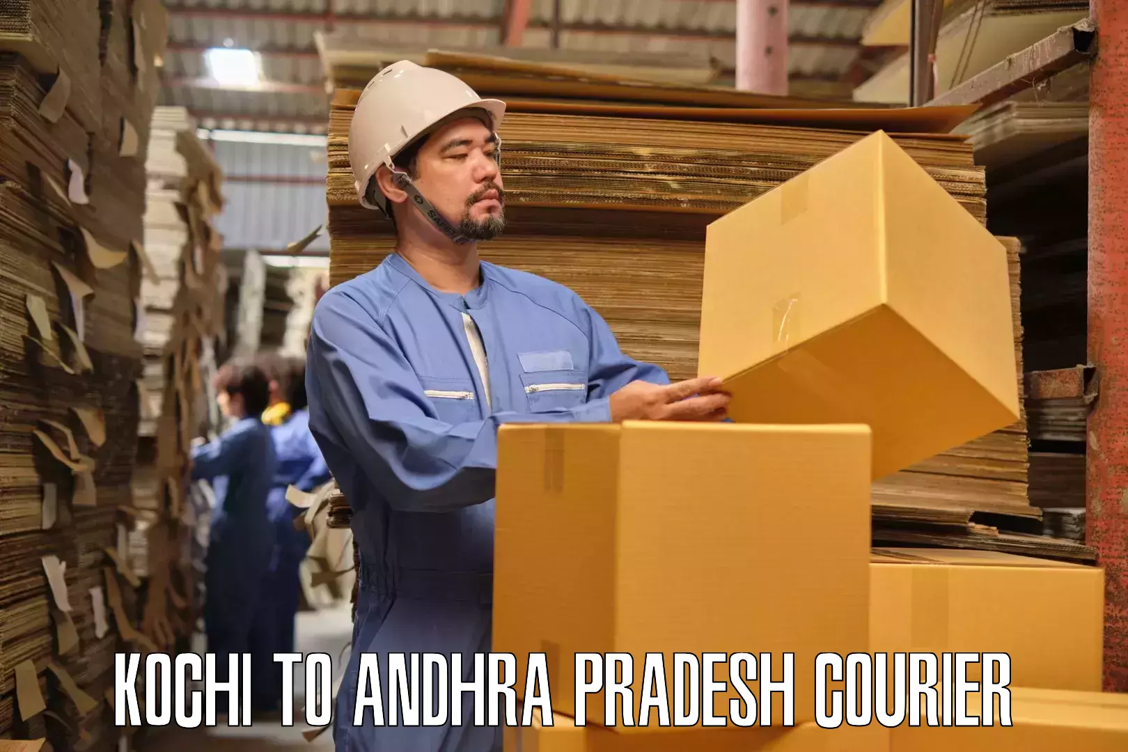 Furniture logistics Kochi to Gokavaram