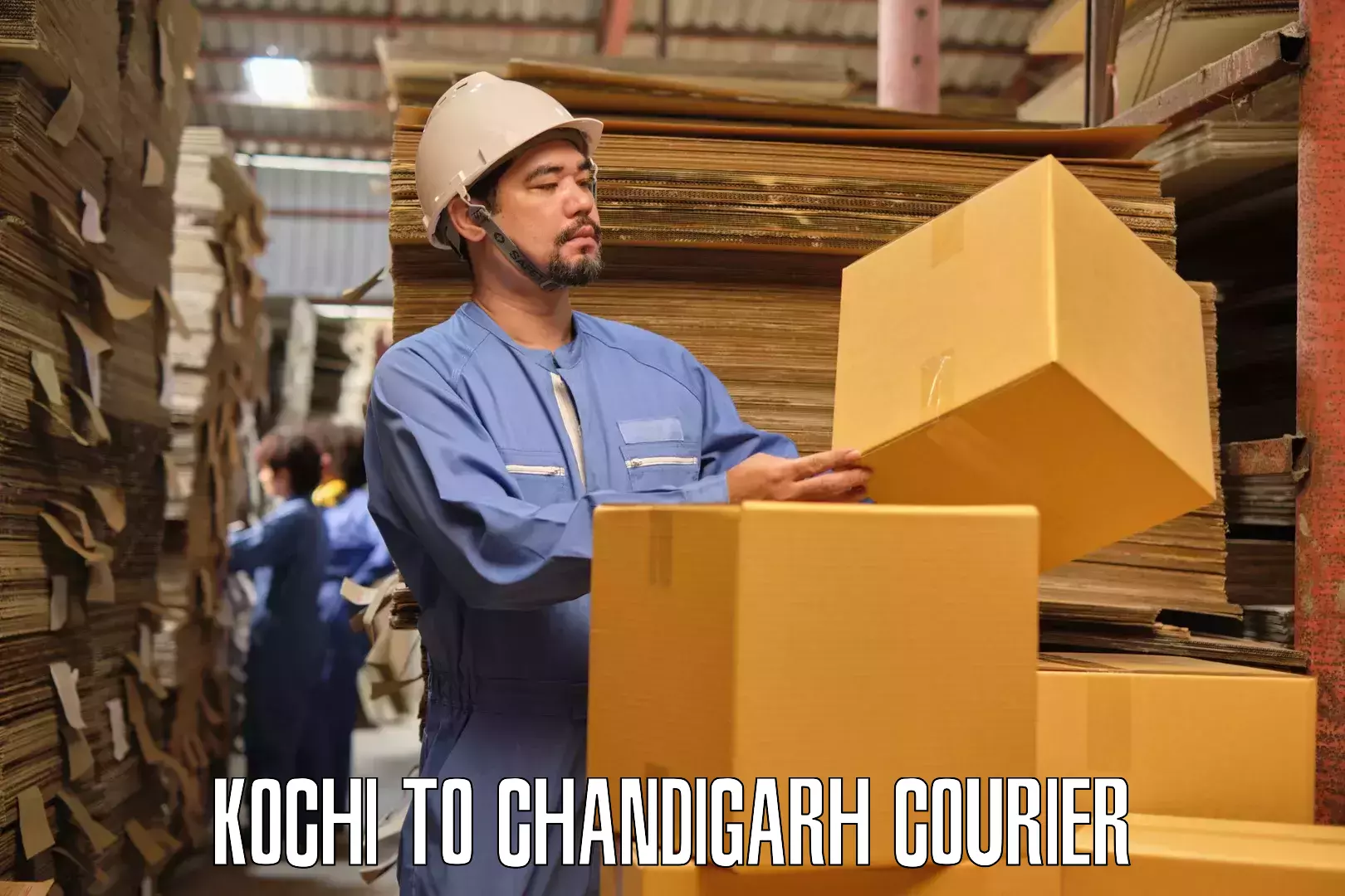 Quality furniture shipping Kochi to Chandigarh