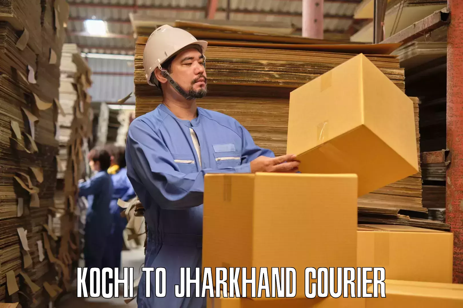 Professional furniture movers Kochi to Godabar Chatra