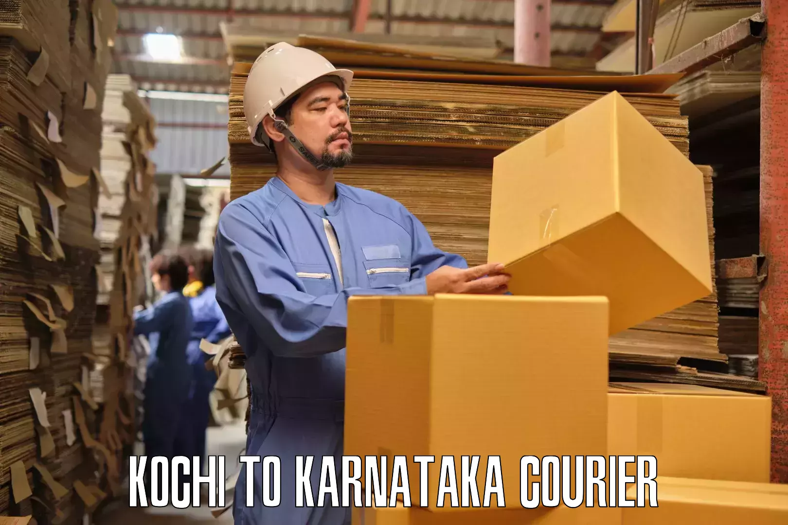 Household goods shipping Kochi to Shimoga