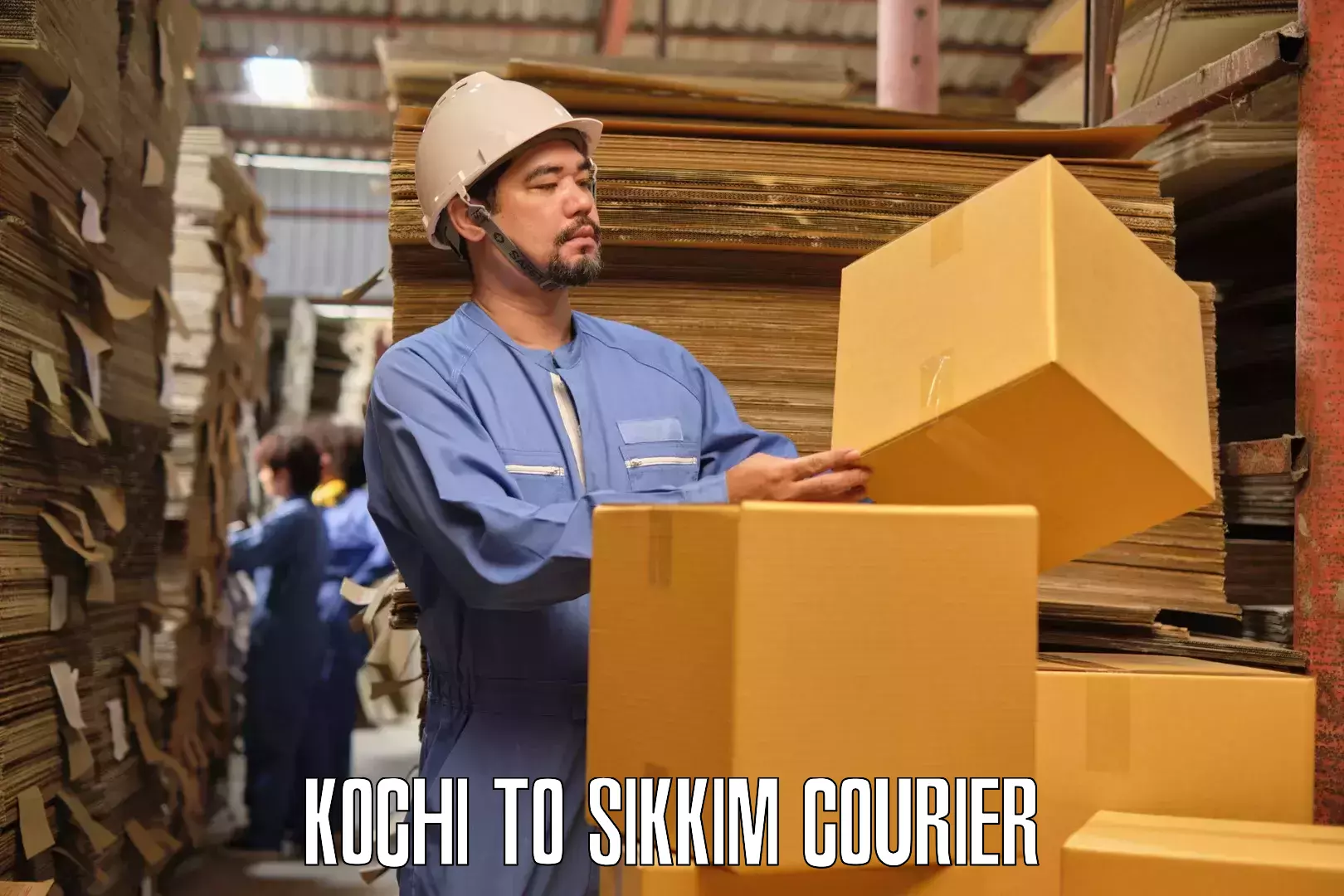 Professional furniture moving Kochi to Mangan