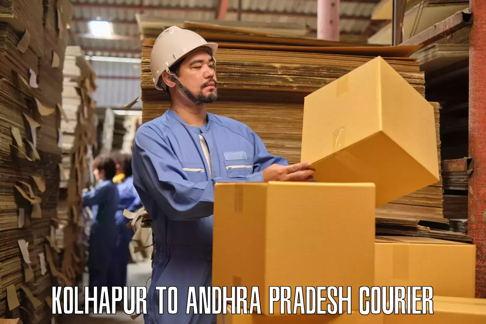 Furniture transport experts Kolhapur to Andhra Pradesh