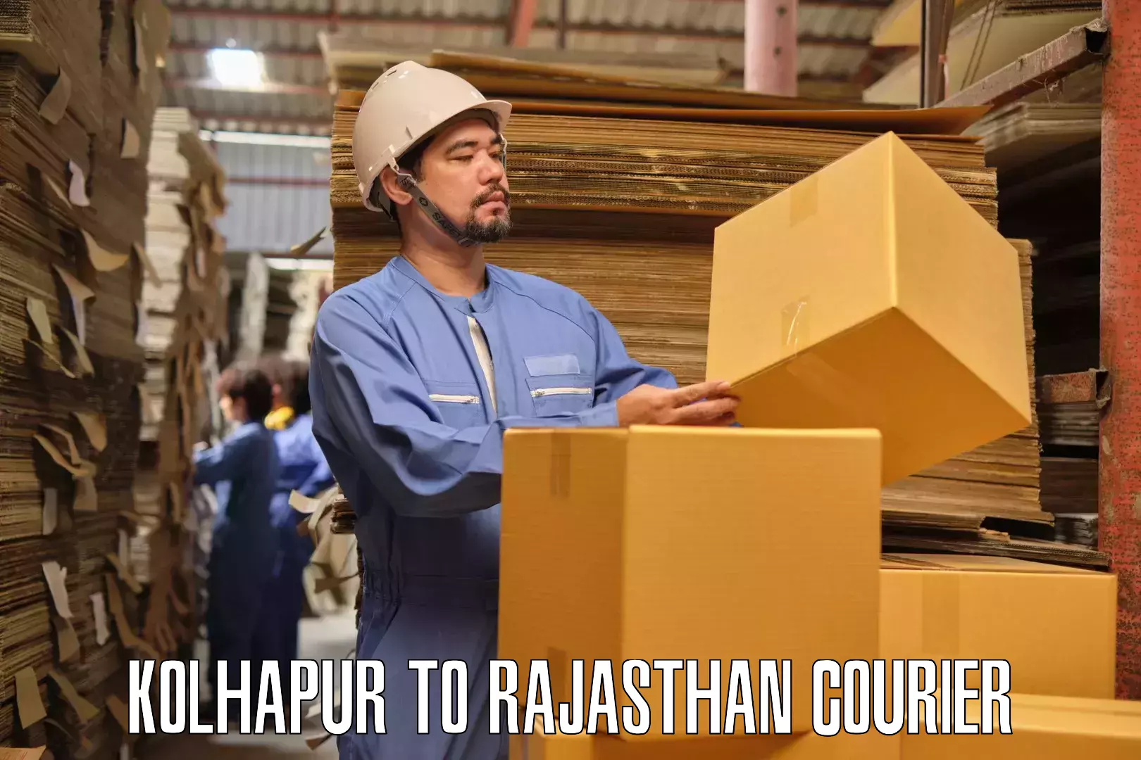 Furniture moving service Kolhapur to Rajasthan