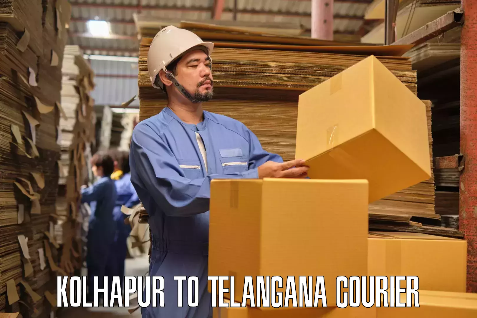 Professional furniture moving in Kolhapur to Telangana