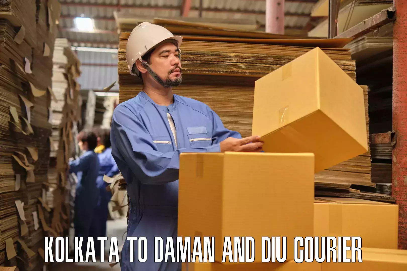 Flexible moving solutions Kolkata to Daman