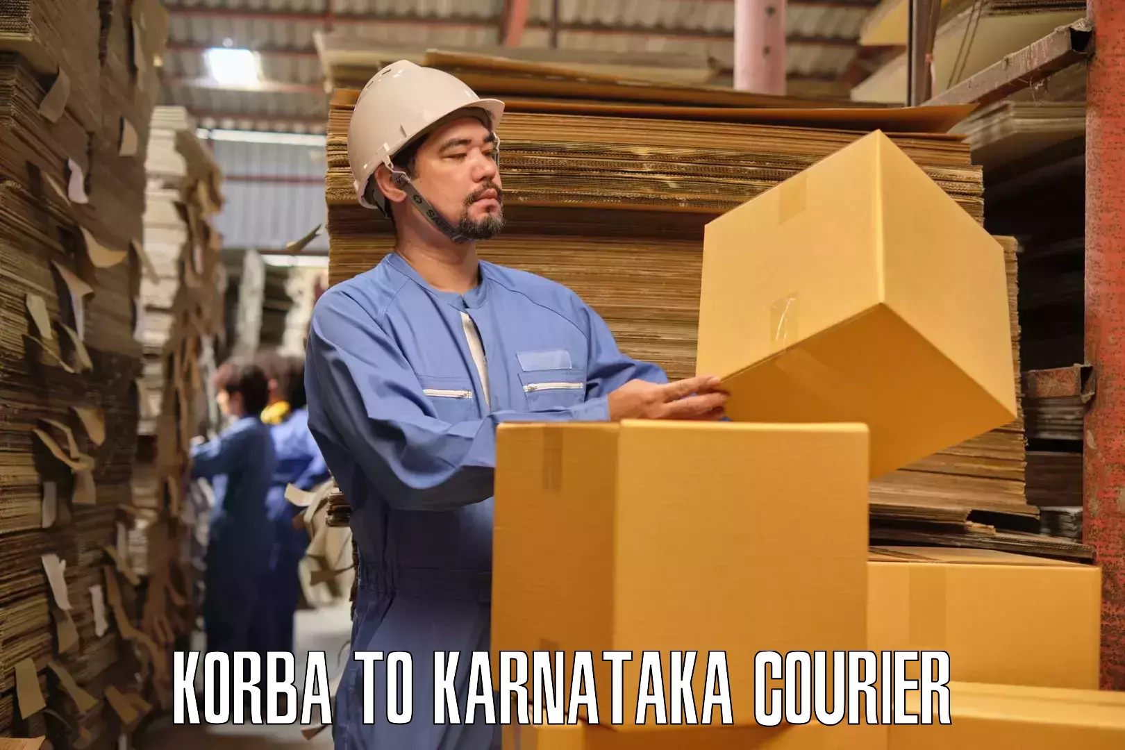 Personalized furniture moving in Korba to Madikeri