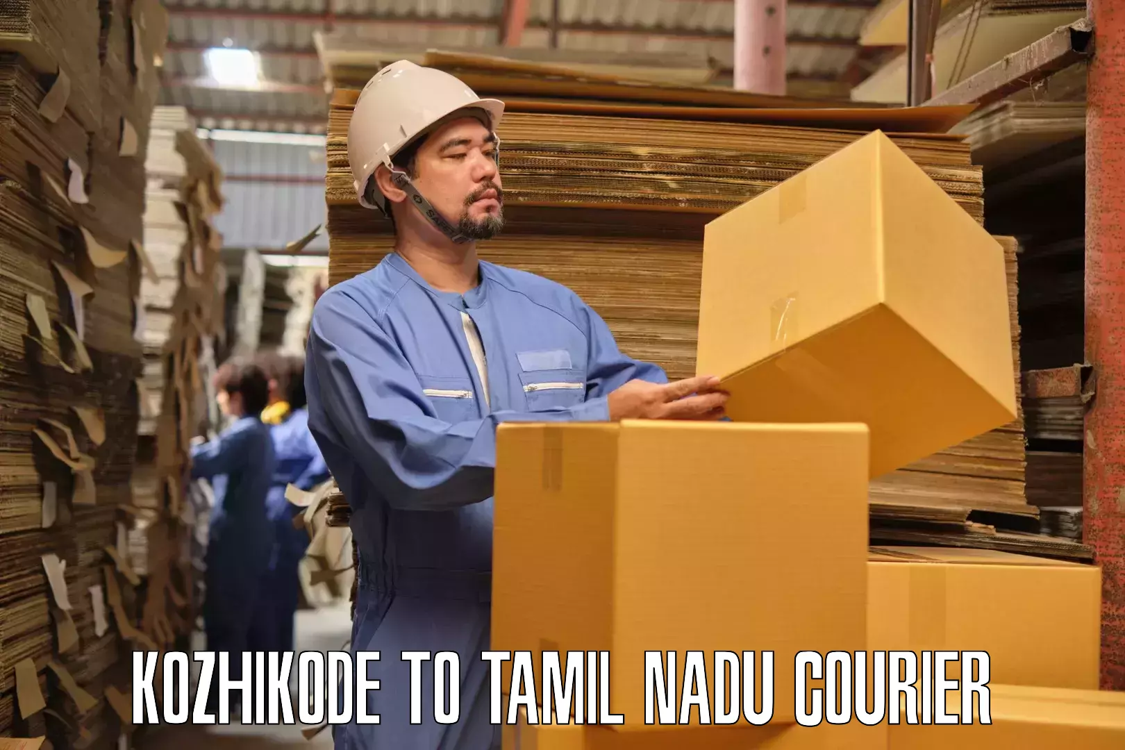 Furniture transport professionals Kozhikode to Thiruvadanai