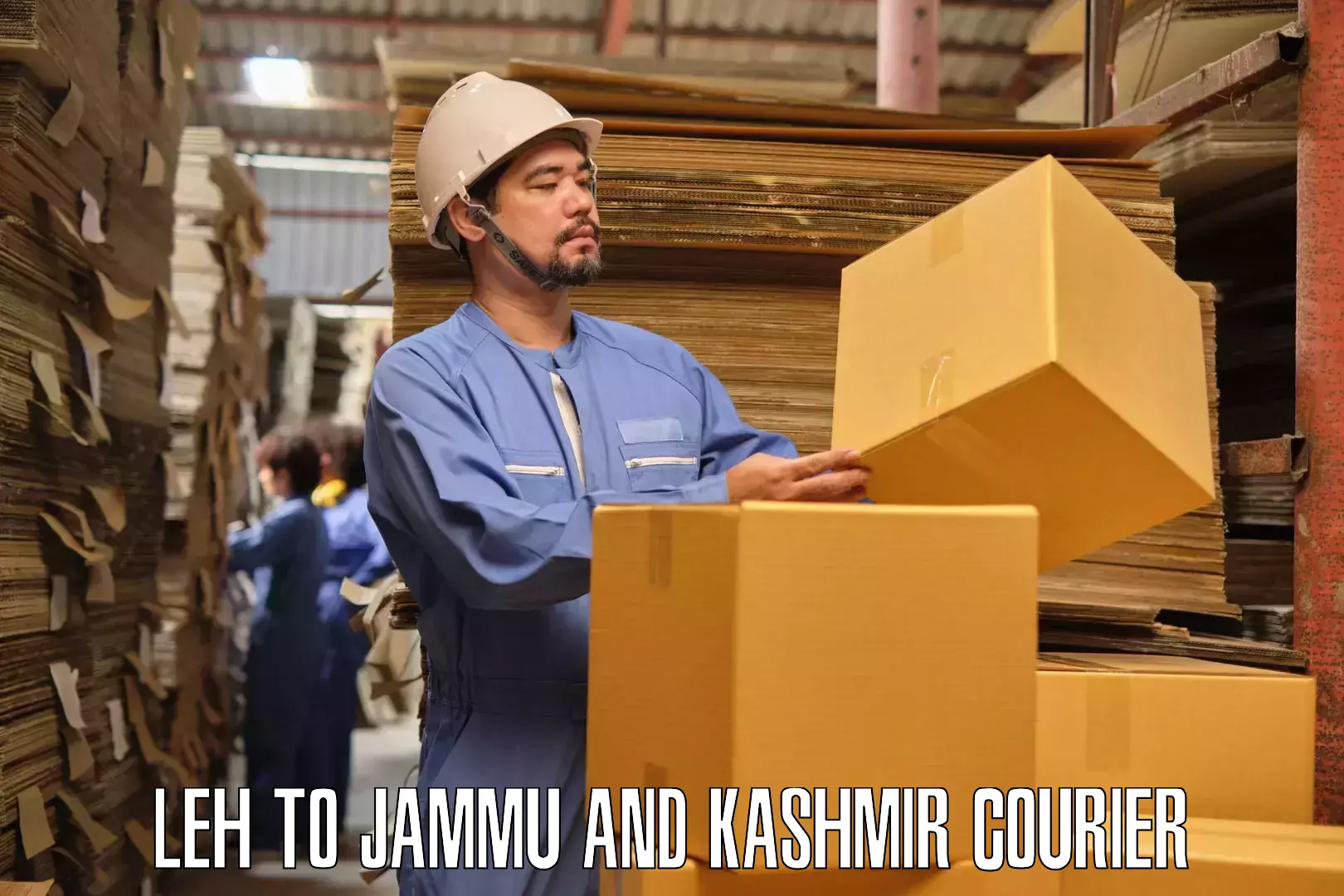 Furniture shipping services Leh to Pulwama