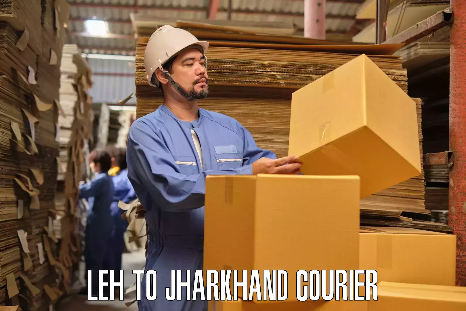 Household logistics services Leh to Chakradharpur