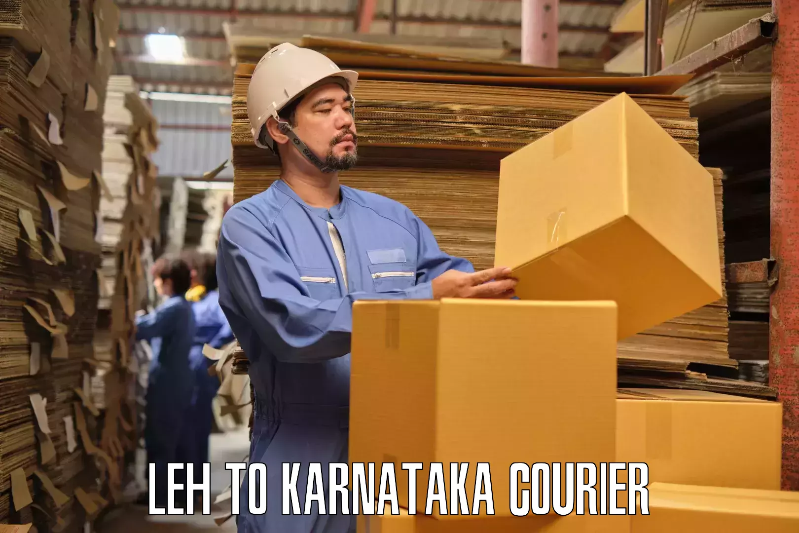 Quality furniture shipping Leh to Hiriyur