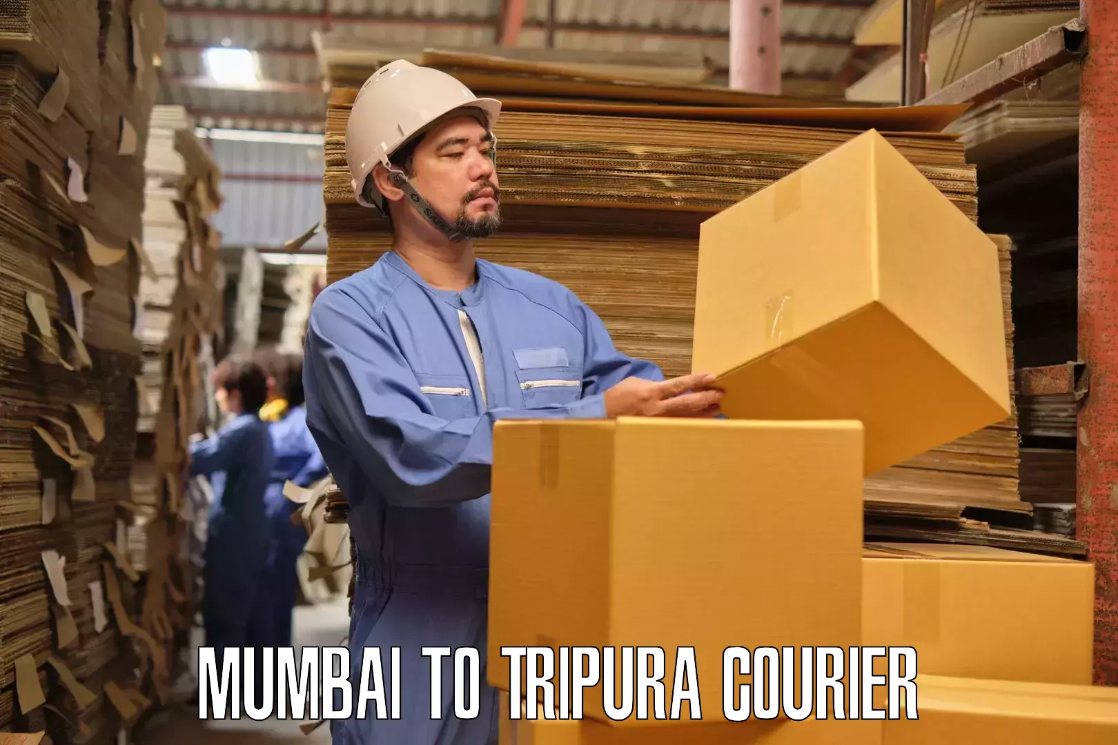 Moving and handling services in Mumbai to Udaipur Tripura