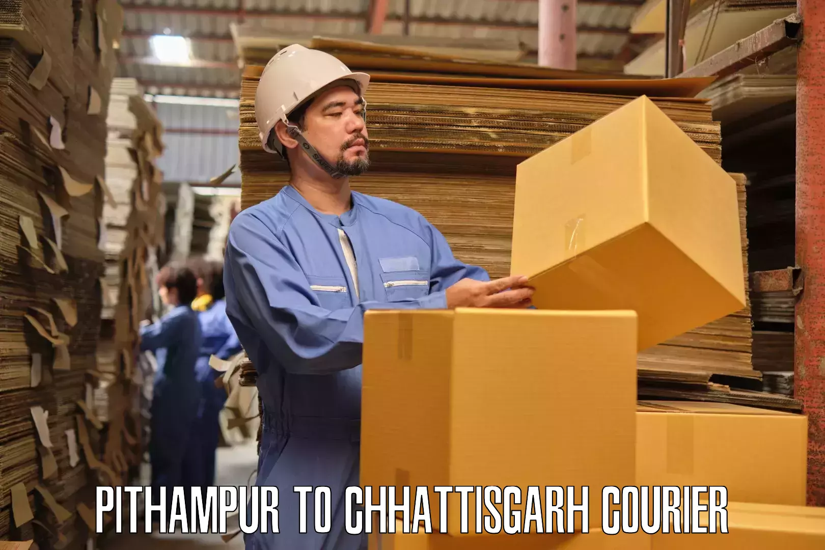 Hassle-free relocation Pithampur to Raigarh Chhattisgarh