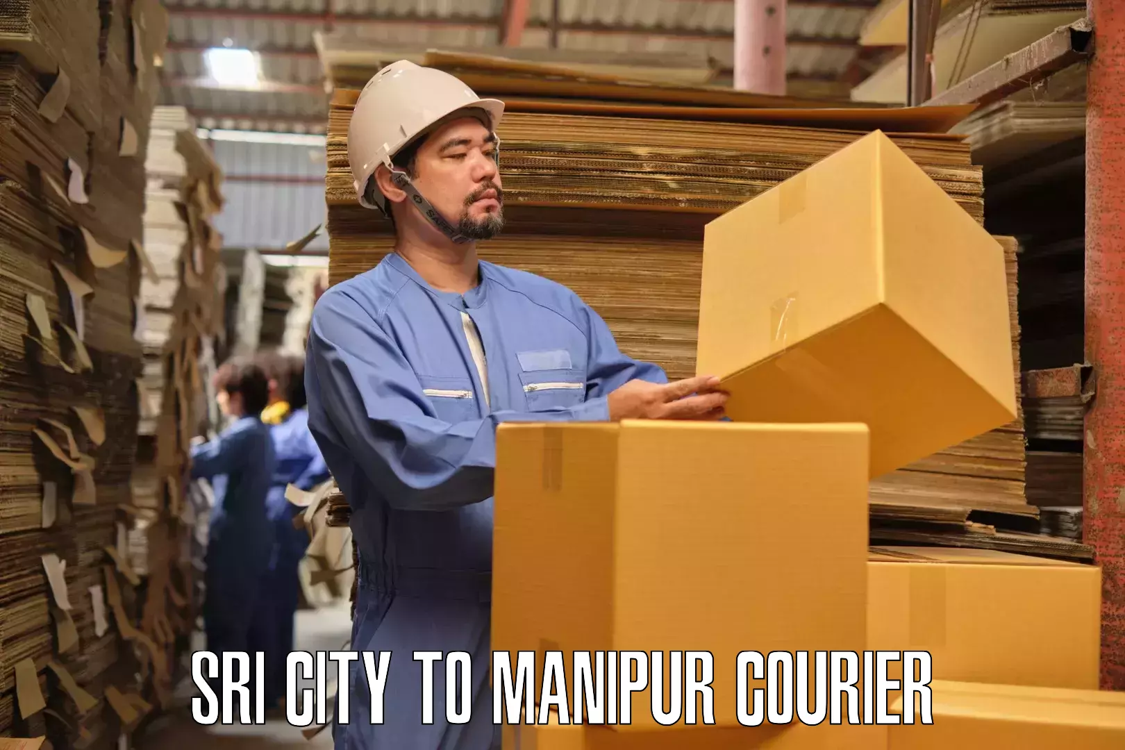 Comprehensive household relocation Sri City to Imphal
