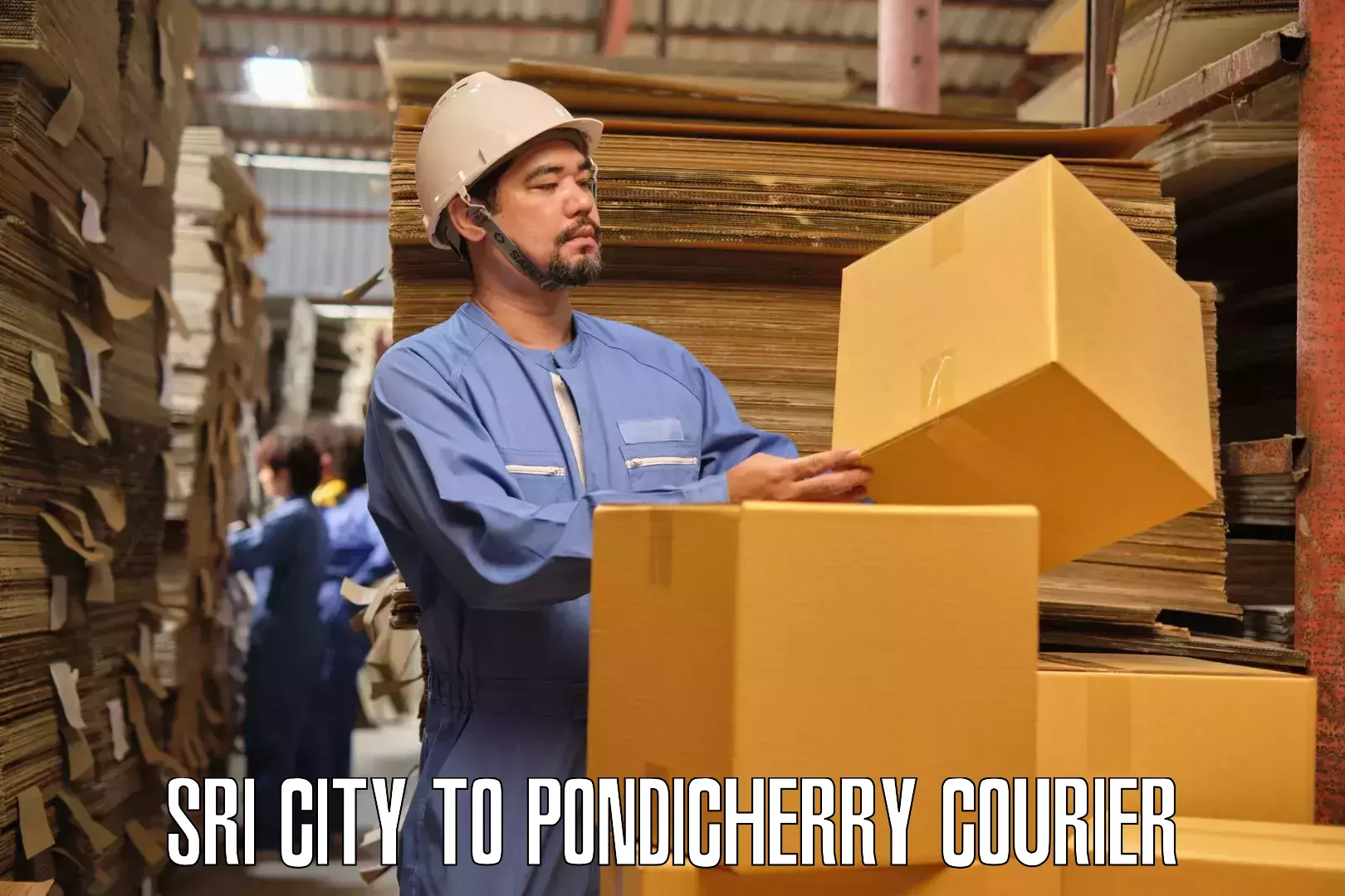 Furniture transport services Sri City to Pondicherry