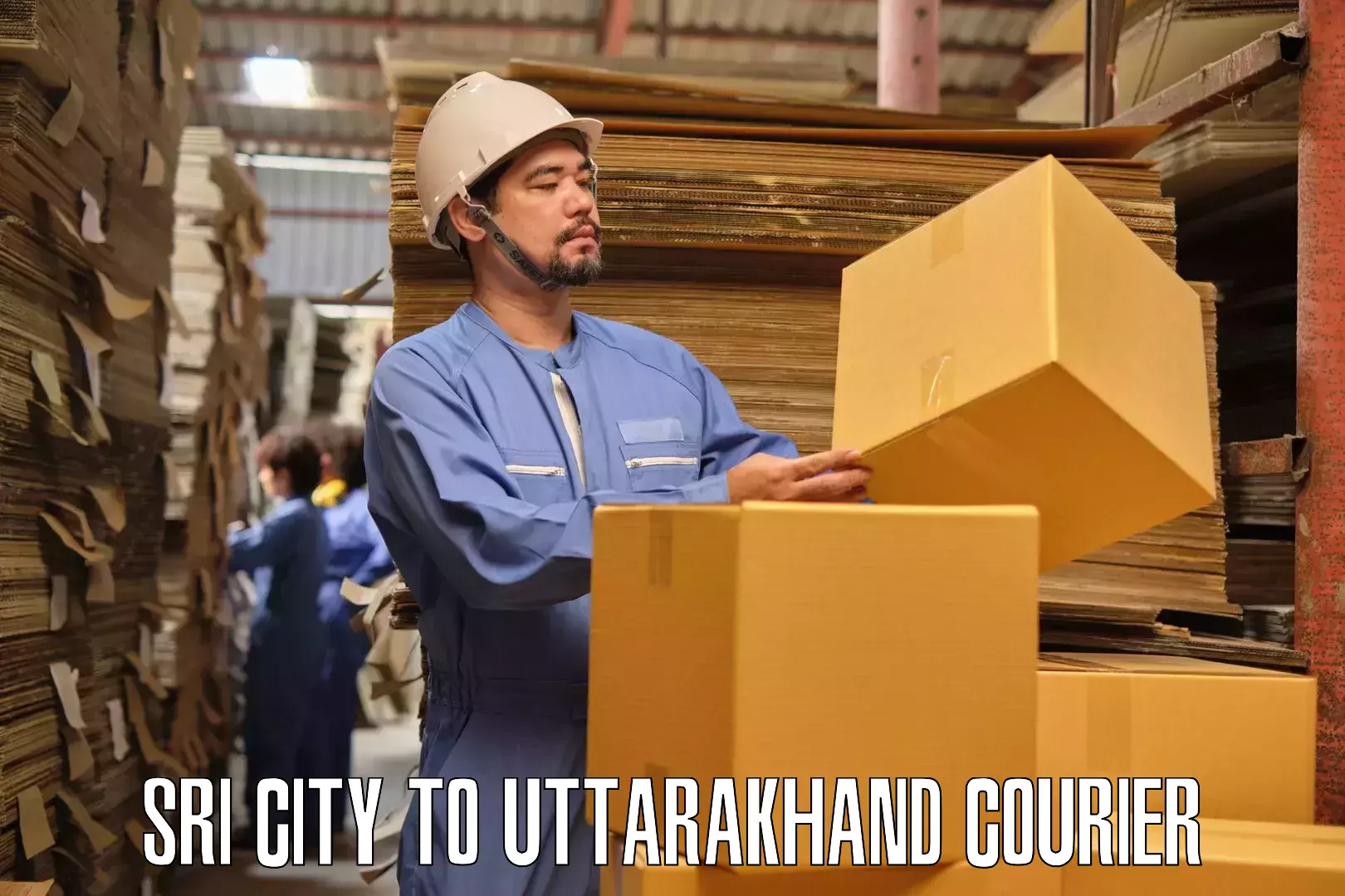 Efficient furniture relocation Sri City to Udham Singh Nagar