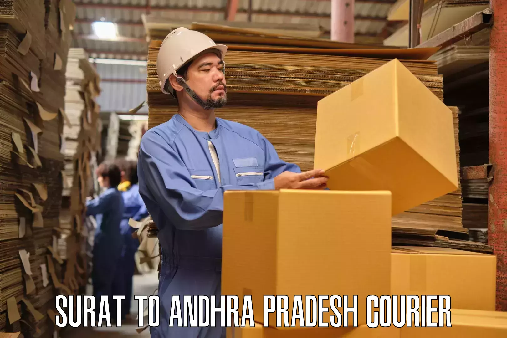 Advanced household moving services in Surat to Kadapa