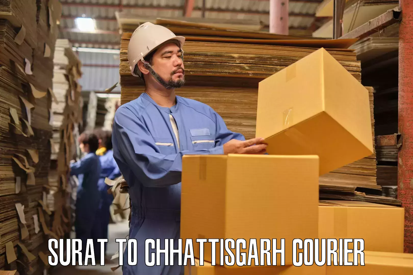 High-quality moving services Surat to Dhamtari