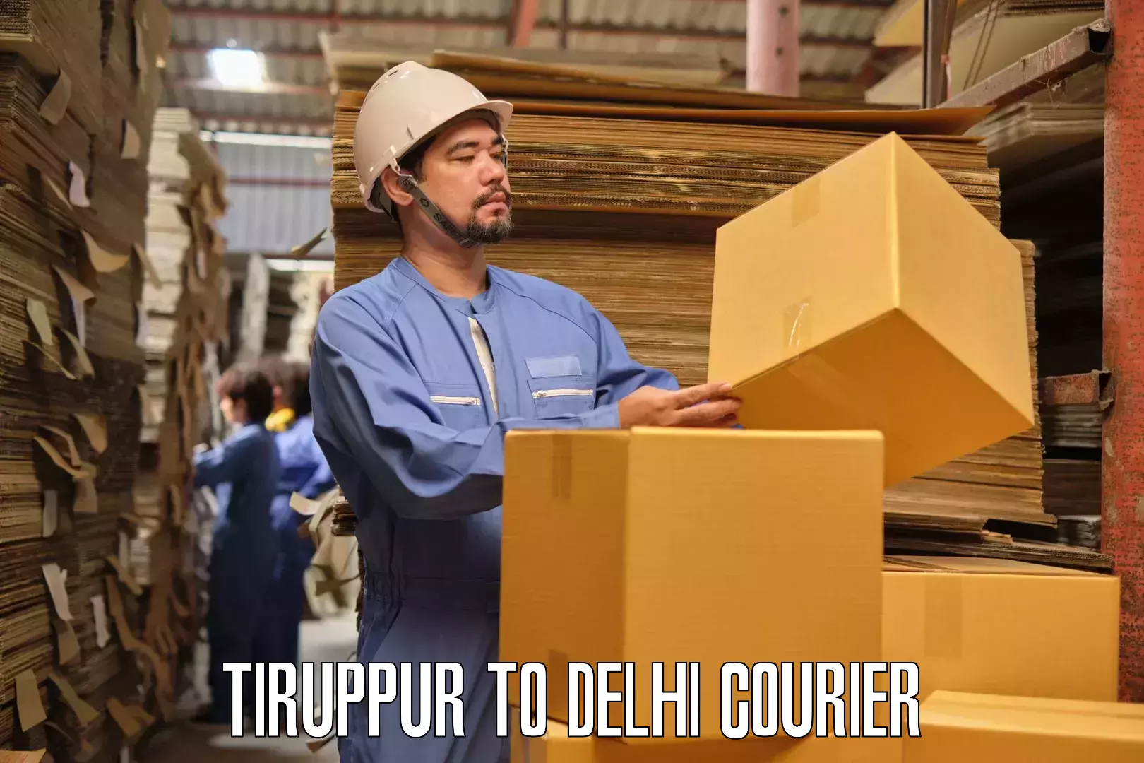 Expert household relocation Tiruppur to Delhi Technological University DTU