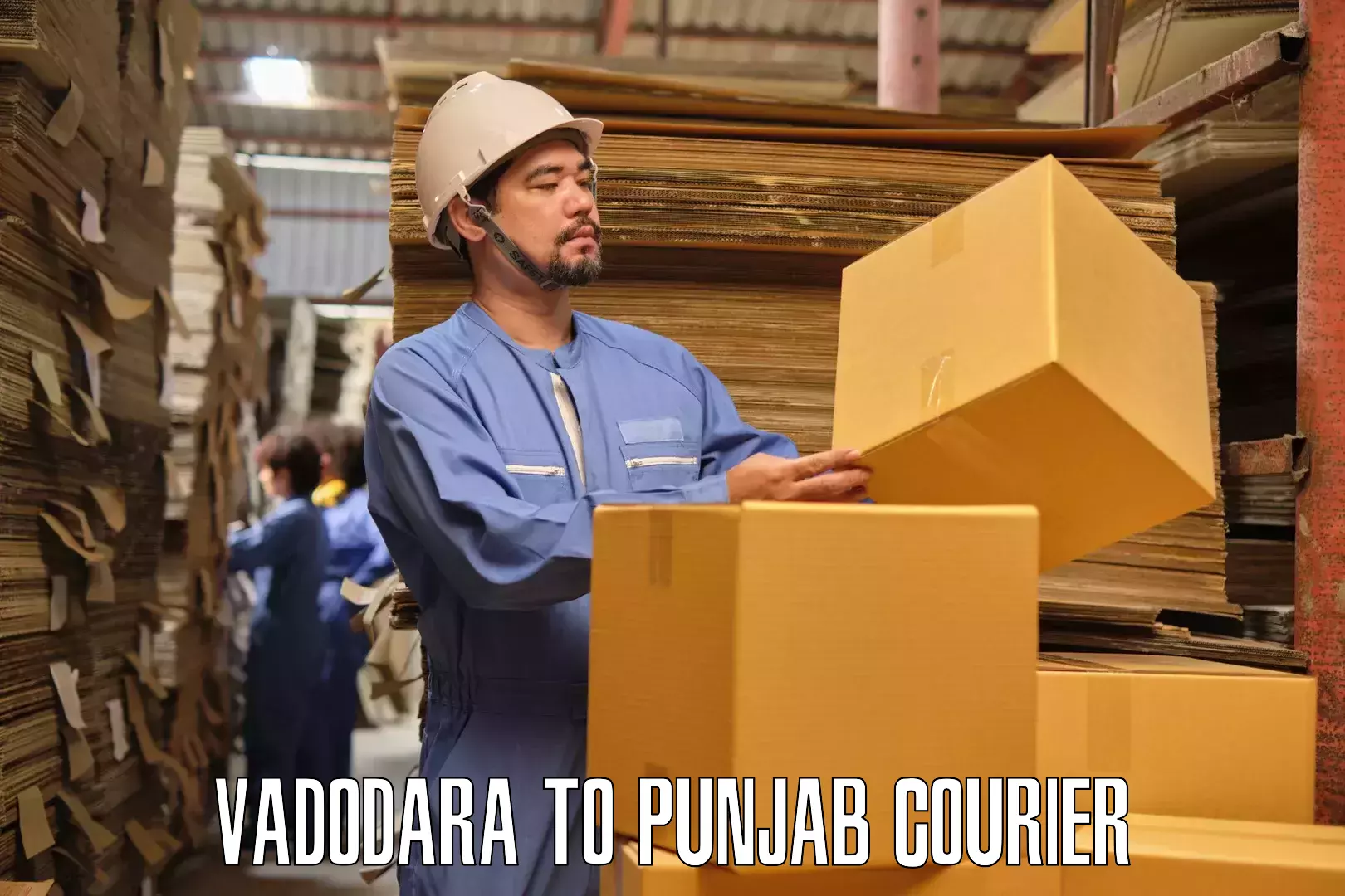 Furniture moving assistance Vadodara to Thapar Institute of Engineering and Technology Patiala