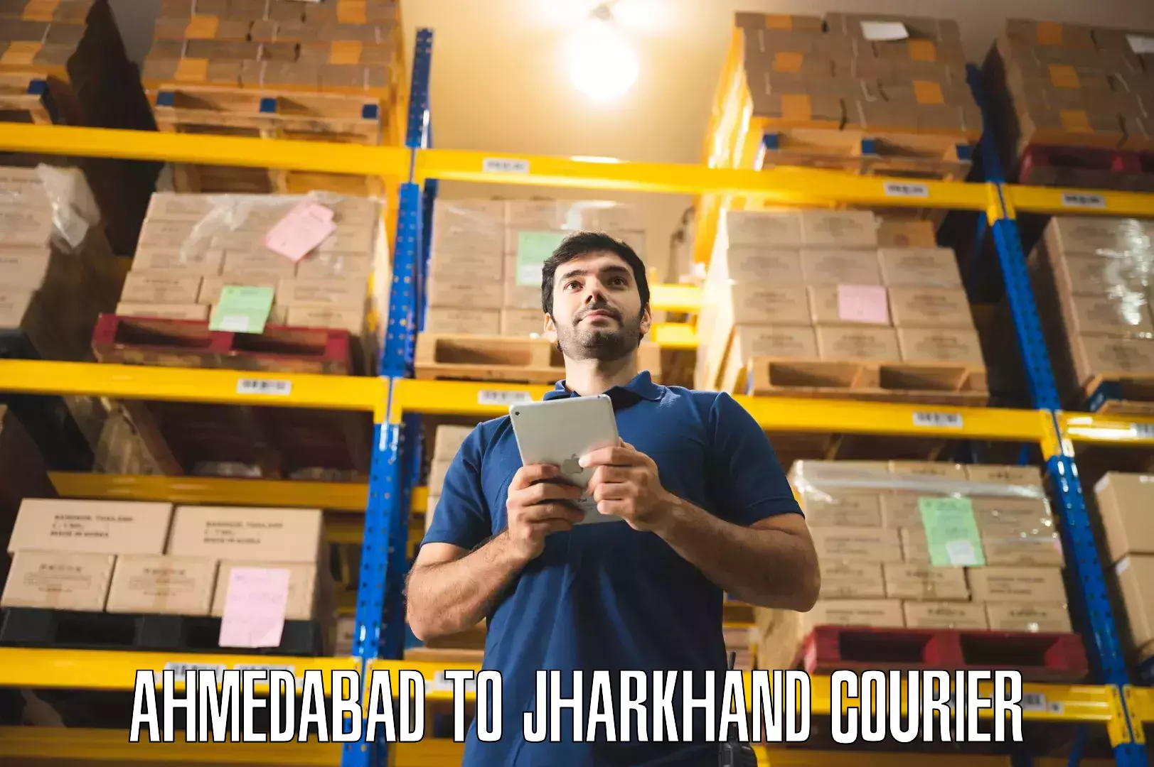 Furniture moving and handling in Ahmedabad to Seraikela Kharsawan