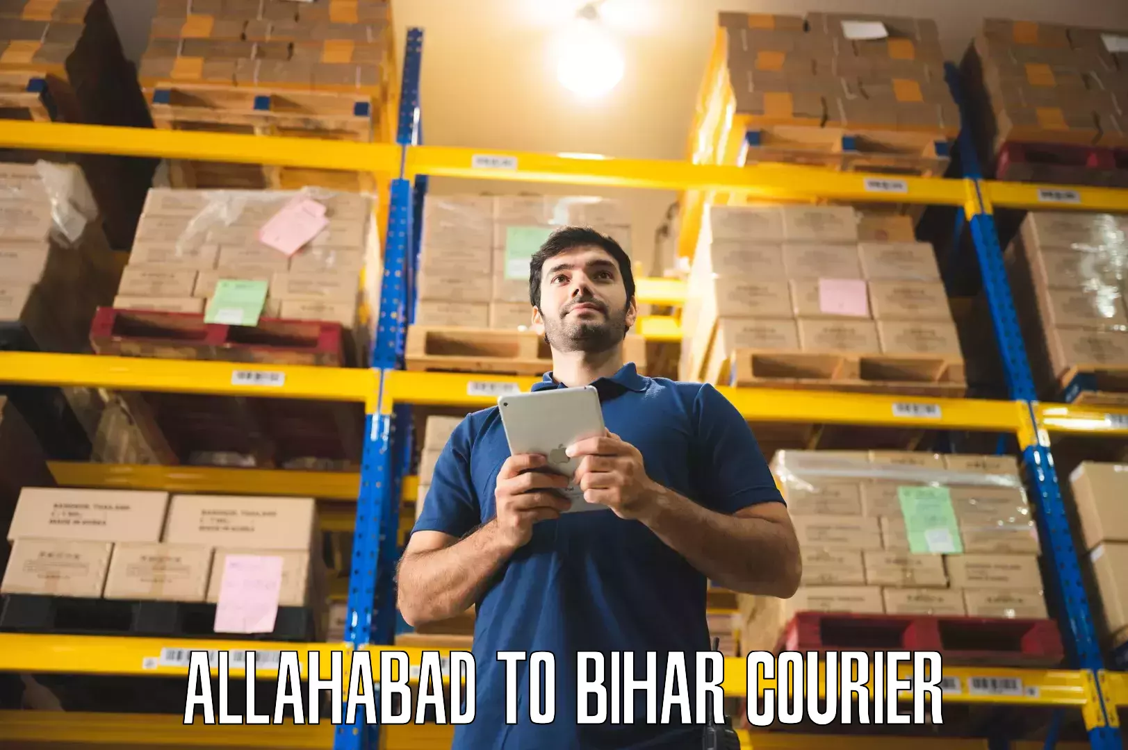 Tailored furniture transport Allahabad to Bihar
