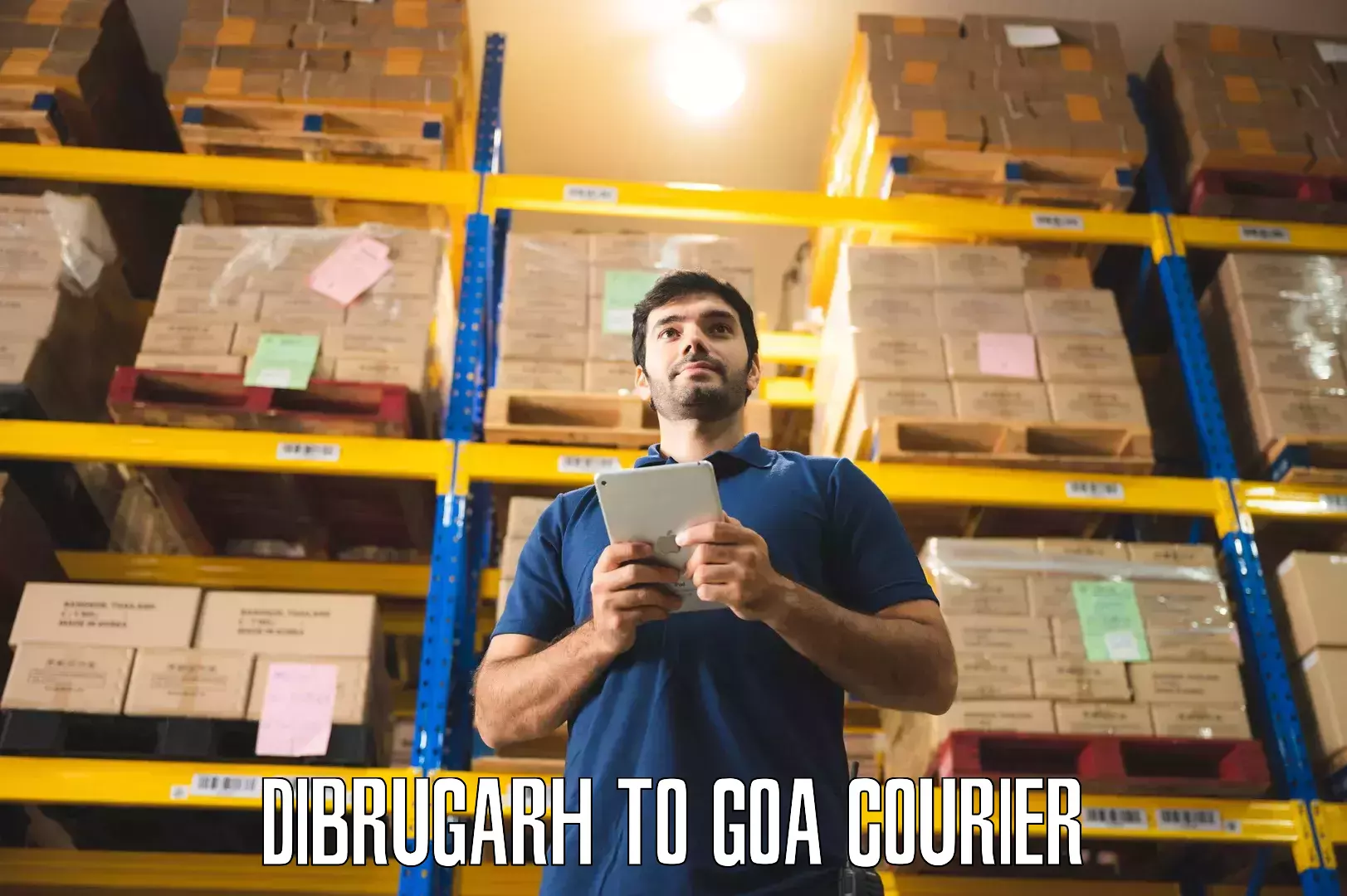 Professional furniture movers Dibrugarh to Panaji