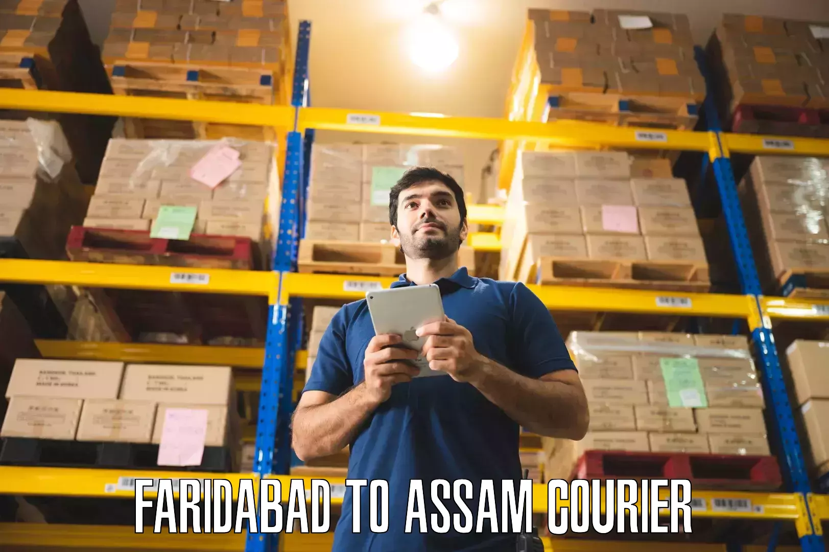 Skilled furniture movers Faridabad to Teok