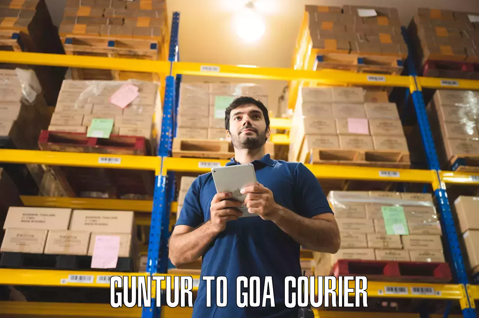 Customized moving experience Guntur to IIT Goa
