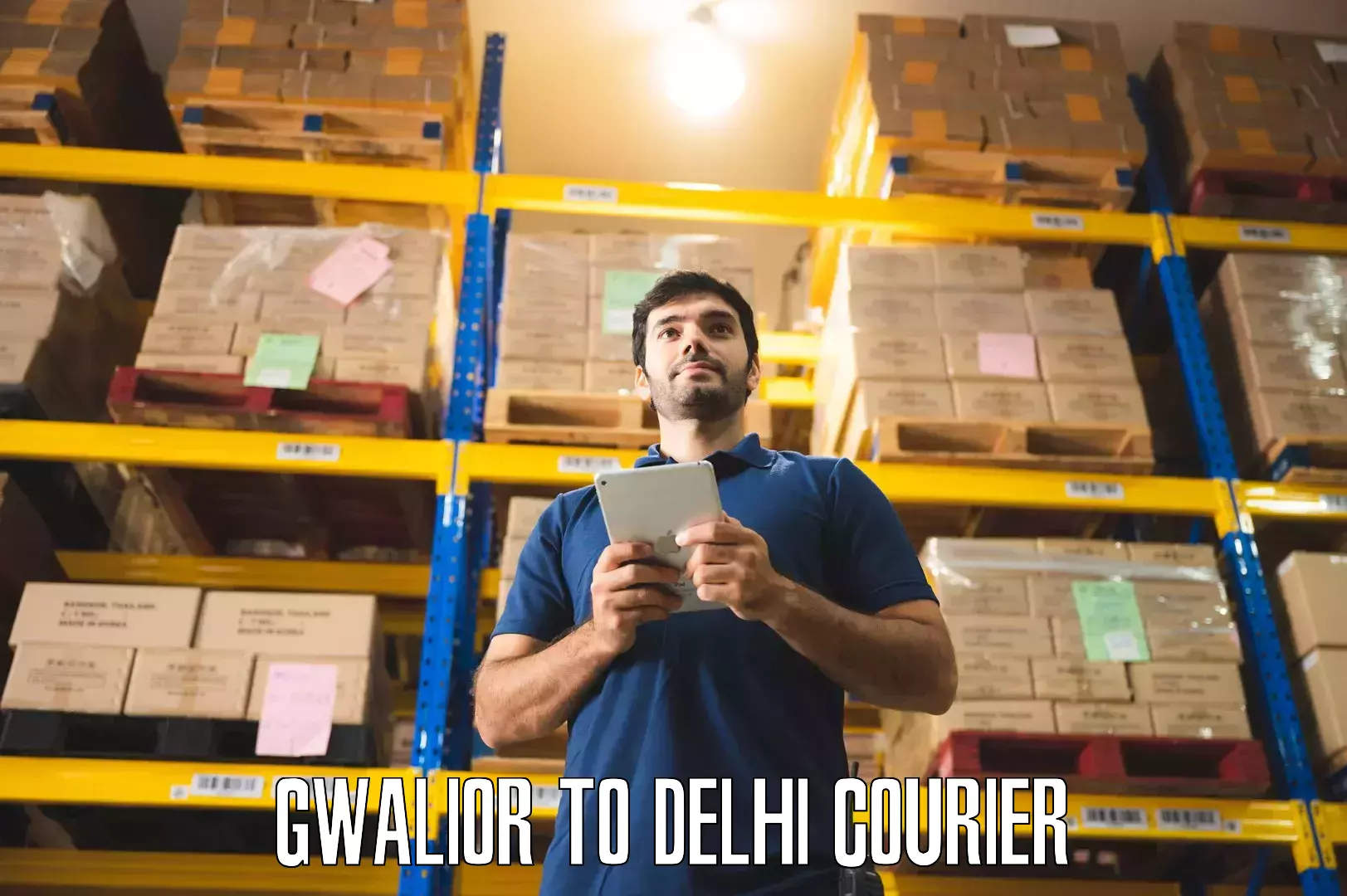 Professional movers Gwalior to Guru Gobind Singh Indraprastha University New Delhi