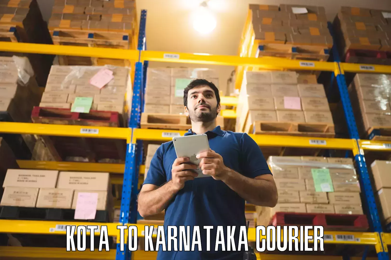 Quality moving services in Kota to Karnataka