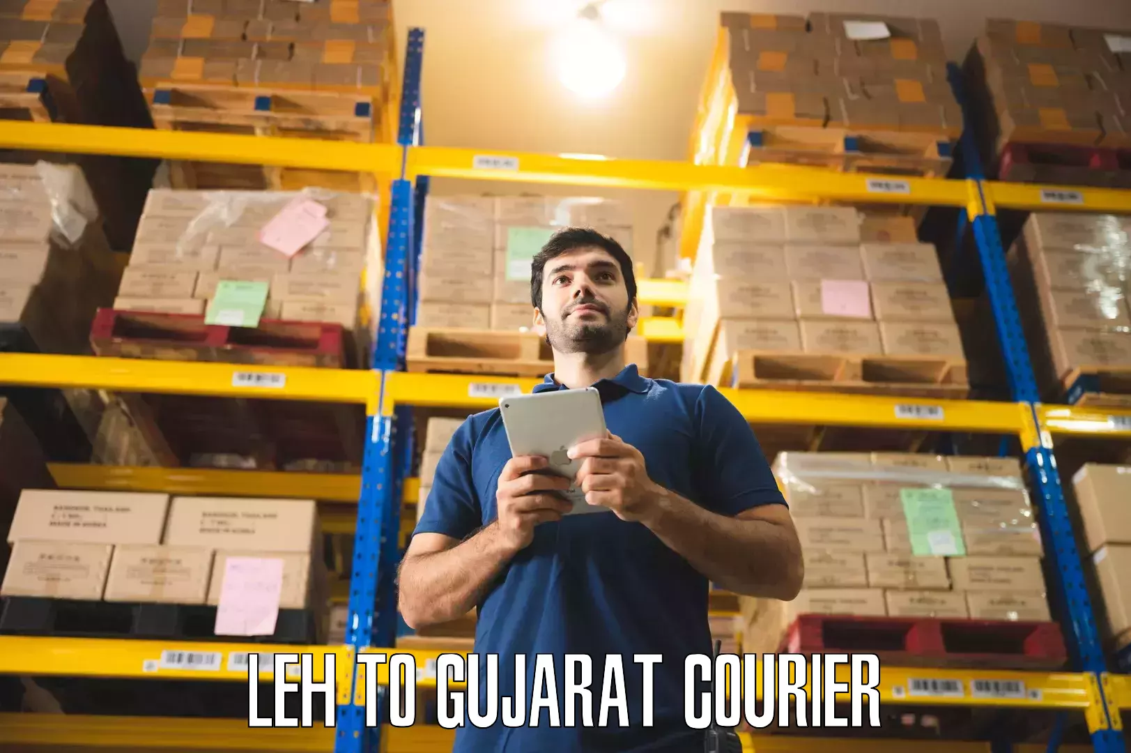 Dependable furniture movers in Leh to Ahmedabad