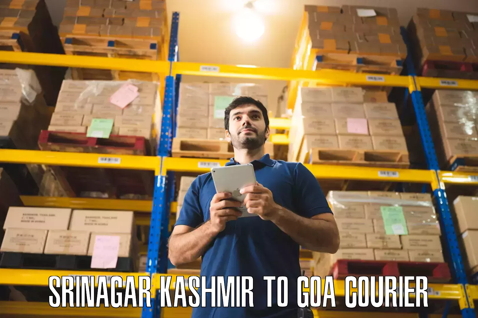 Household goods movers in Srinagar Kashmir to Goa