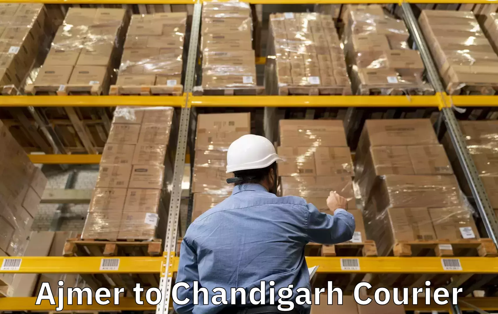 Baggage delivery optimization Ajmer to Chandigarh