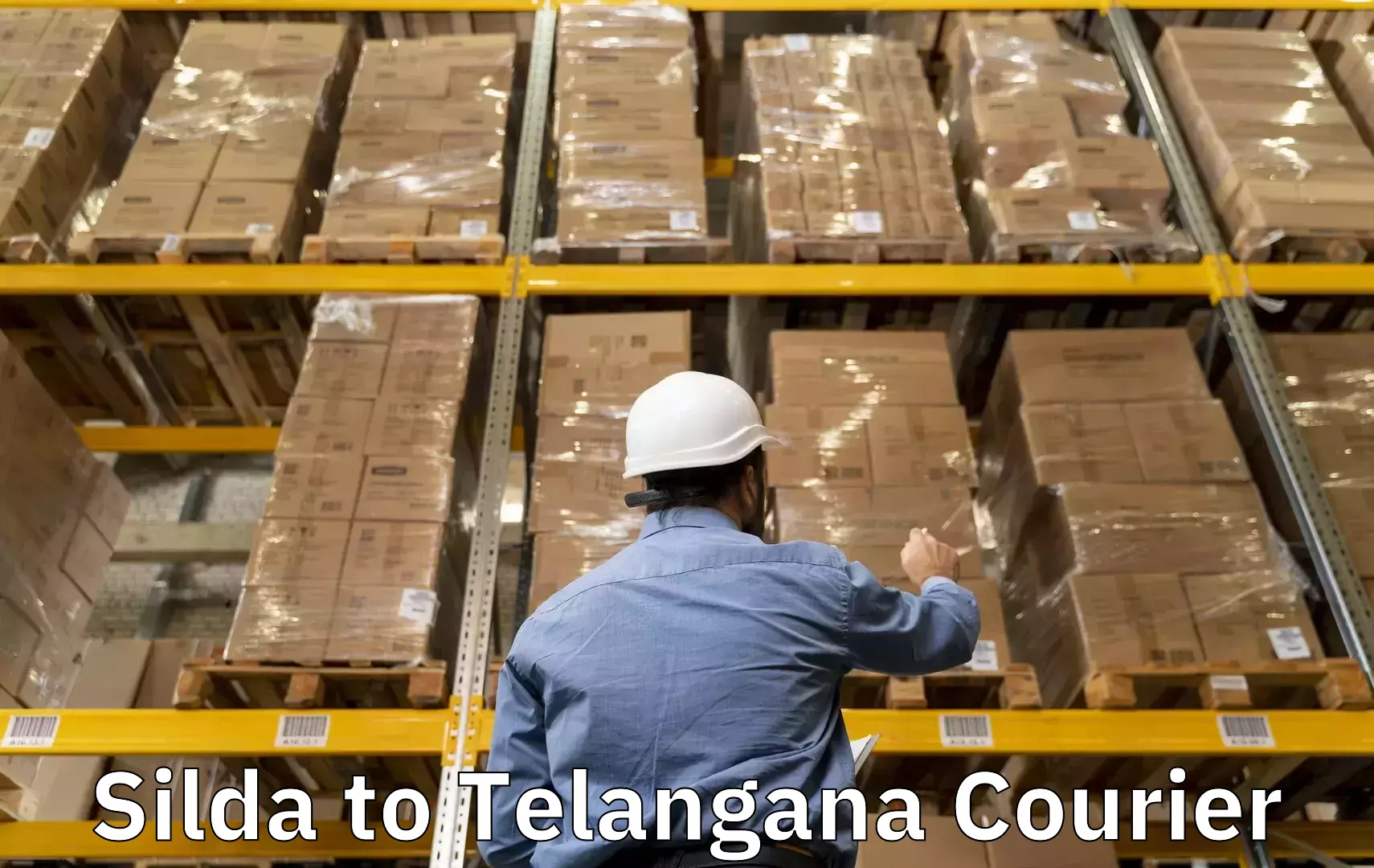 Budget-friendly baggage courier Silda to Telangana