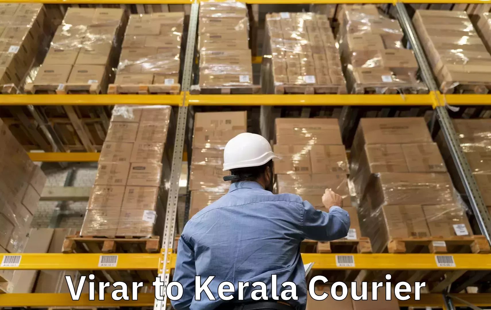 Online luggage shipping Virar to Cochin Port Kochi