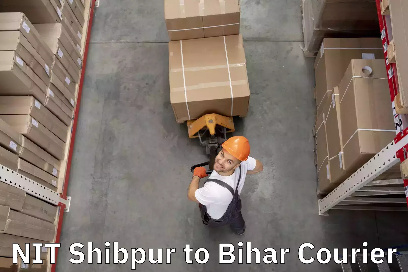 Luggage shipping guide NIT Shibpur to Jagdishpur Bhojpur