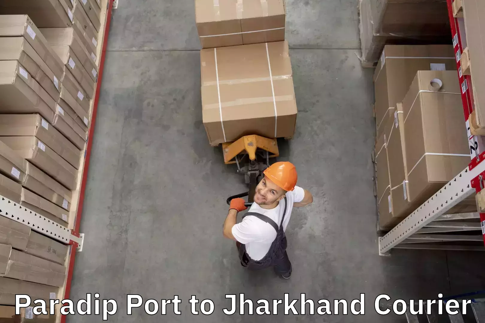 Baggage courier rates calculator Paradip Port to Jharkhand