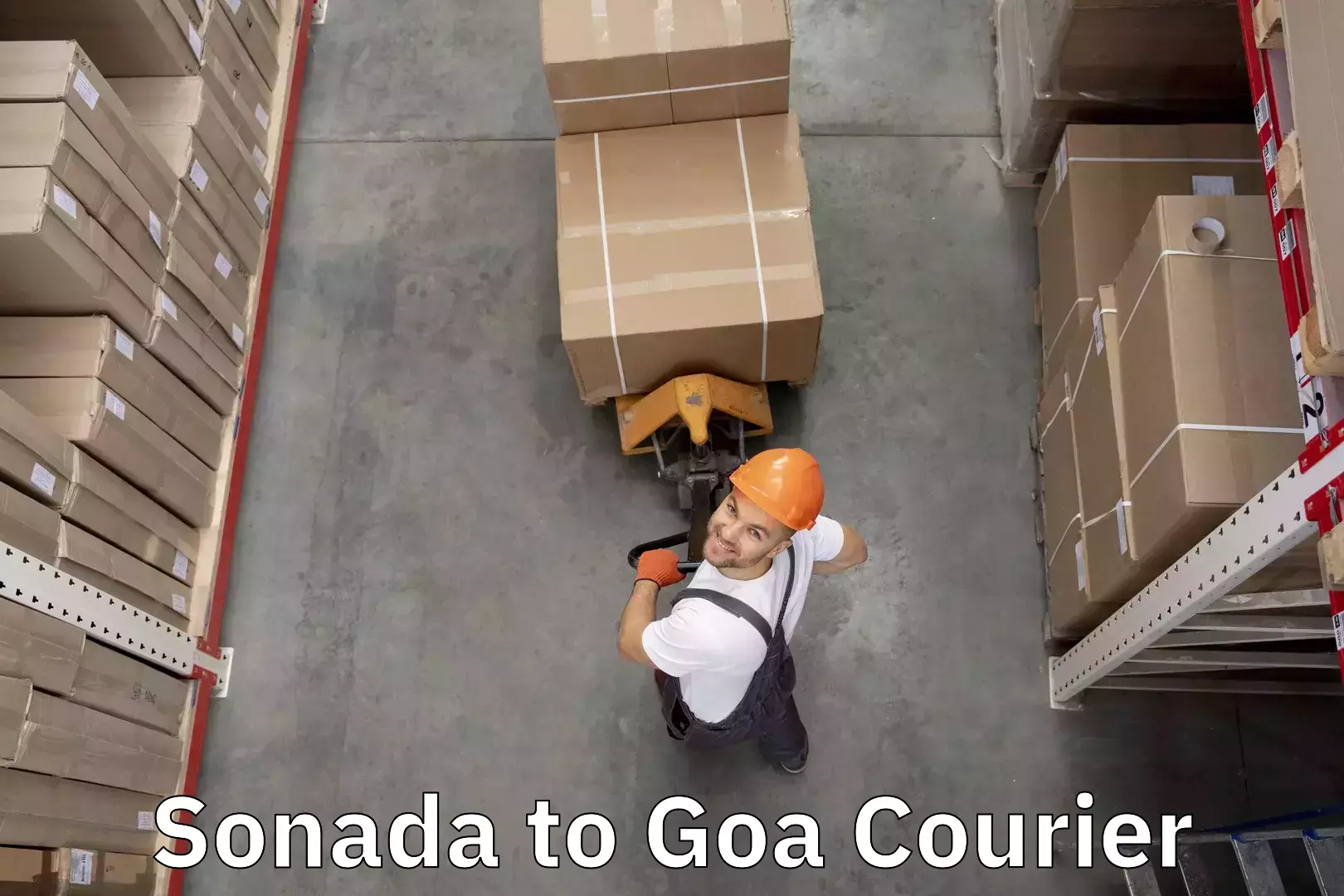 Quick luggage shipment Sonada to IIT Goa